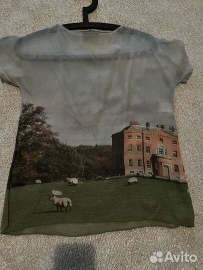 Шелковый топ Moschino