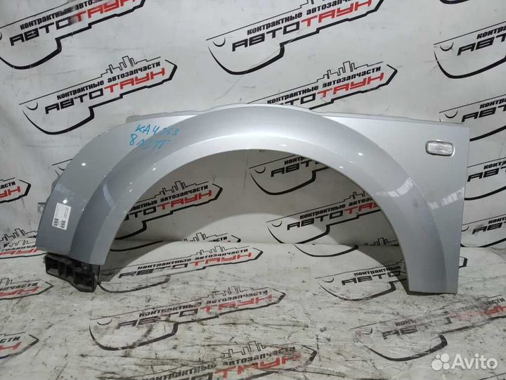Крыло audi TT 8N3 8N9 8N0821105 переднее левое сер
