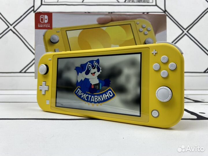 Новый прошитый Nintendo Switch Lite