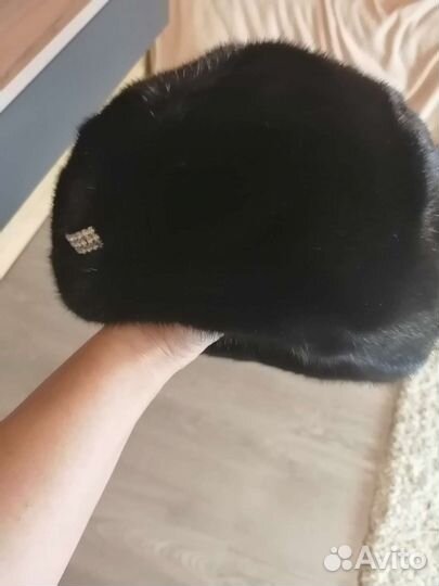 Берет женский норковый
