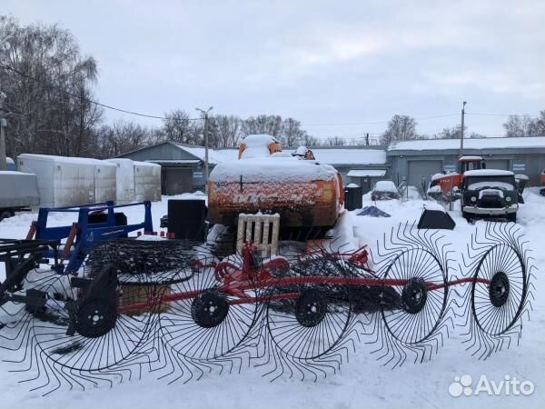 Грабли Агро-Тех Ворошитель сена навесной (ВСН-3,7), 2023