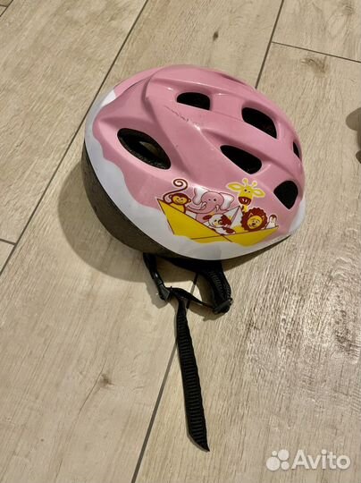 Коньки роликовые, ролики Reaction и шлем