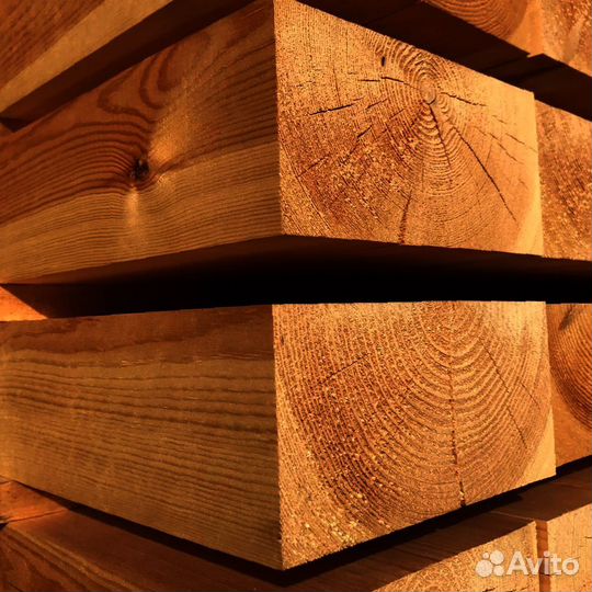 Экологически чистый брус лиственницы