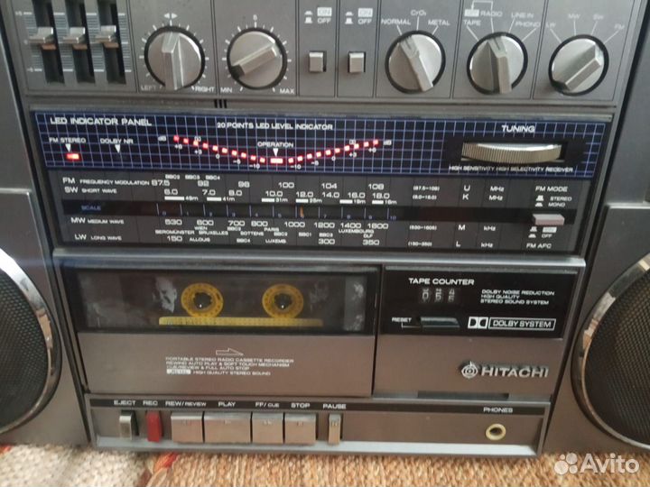 Магнитола hitachi trk 9100e