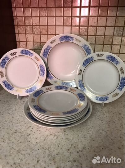 Тарелки СССР Хайтинский фарфор завод 