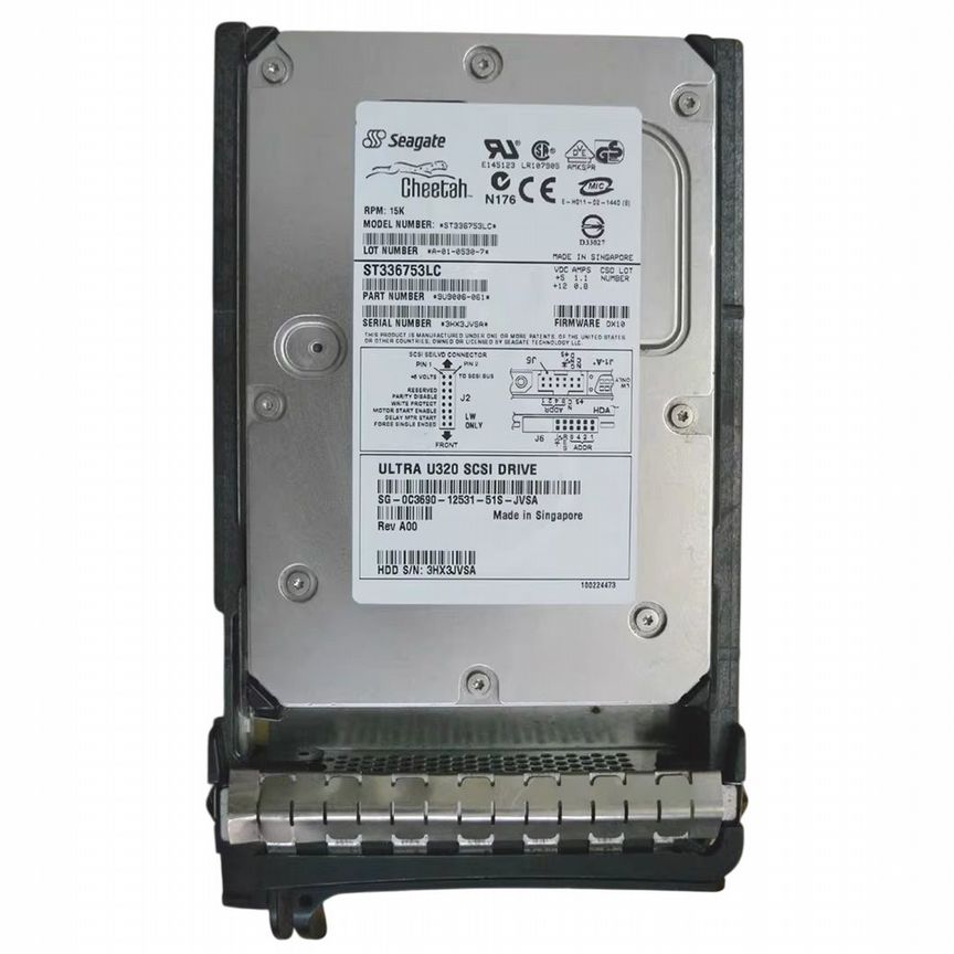 [C3690] Жесткий Диск Dell36gb U320scsi 3.5" Hdd