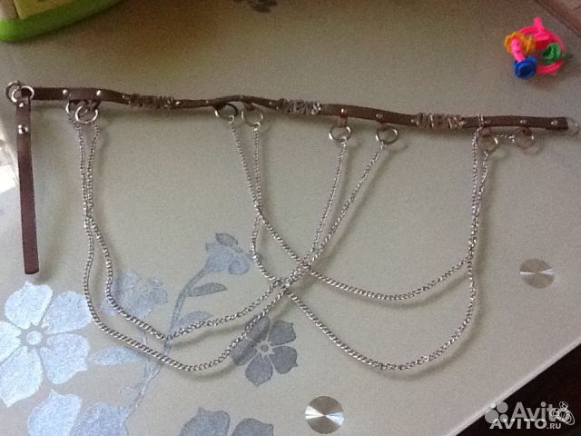 Ремень цепочками