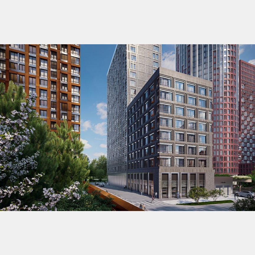 2-к. квартира, 65,8 м², 9/42 эт.