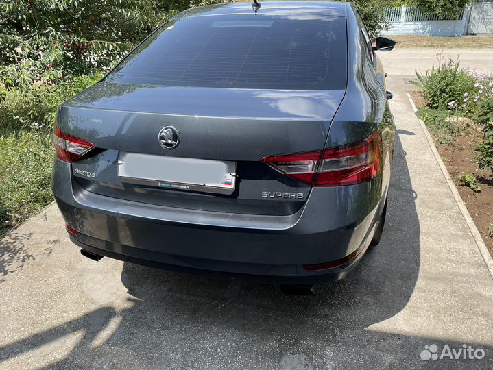 Накладки skoda superb 3