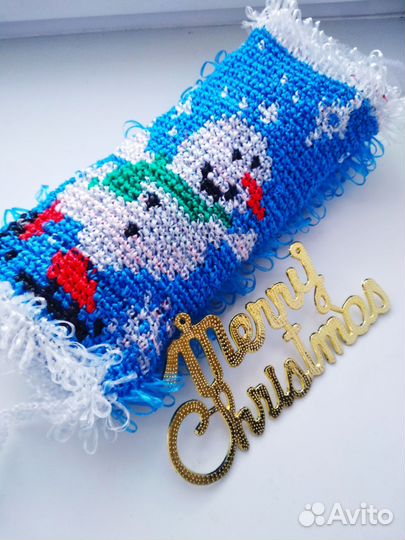 Мочалки с рисунками,надписями