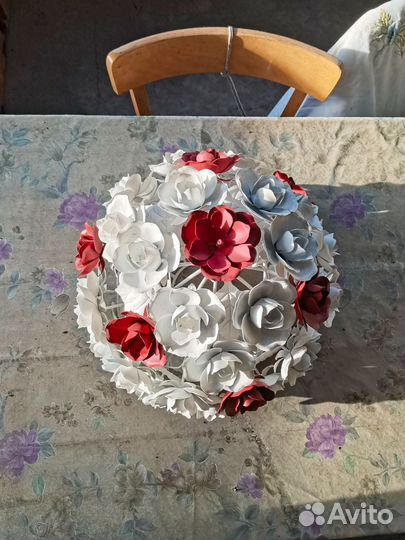 Люстра потолочная бу