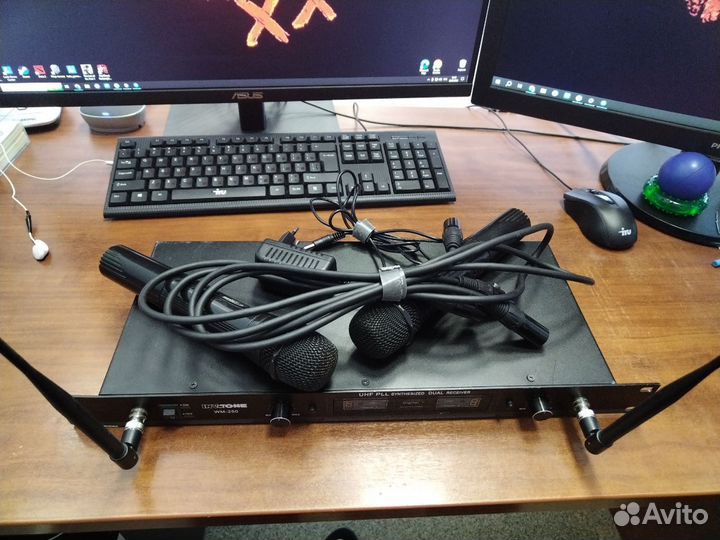 Микрофон беспроводной invotone WM250