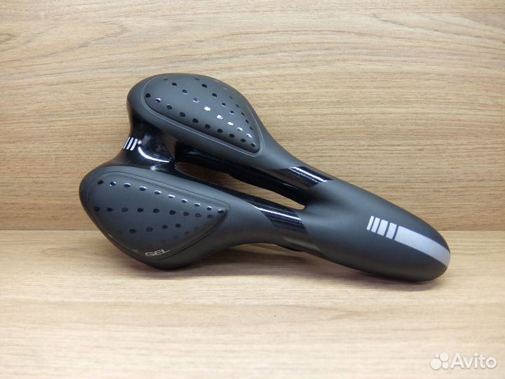 Седло NEW GEL эргономичное с вентиляцией