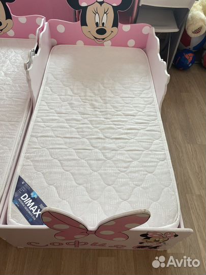 Детская кровать до 8лет размер 1,6х0,8