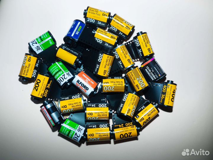 Фотопленки Kodak,Fuji, Hitchcock