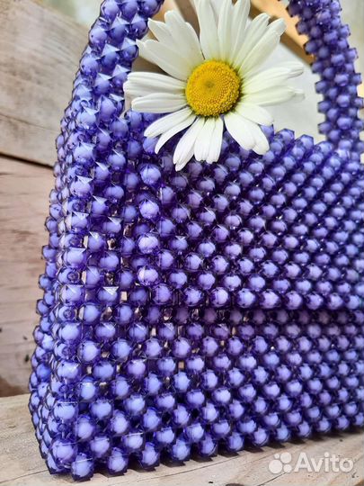 Сумка женская из бусин