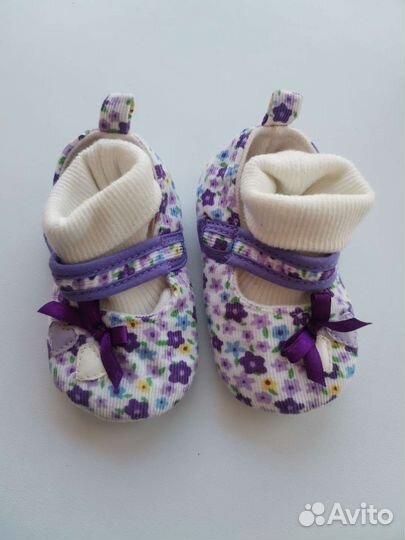 Пинетки для девочки