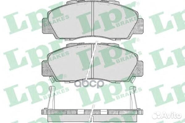 Колодки тормозные дисковые 05P472 Lpr