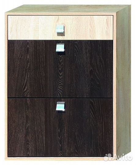 Тумба с обувницей тб-02 Монако сонома/кантербери