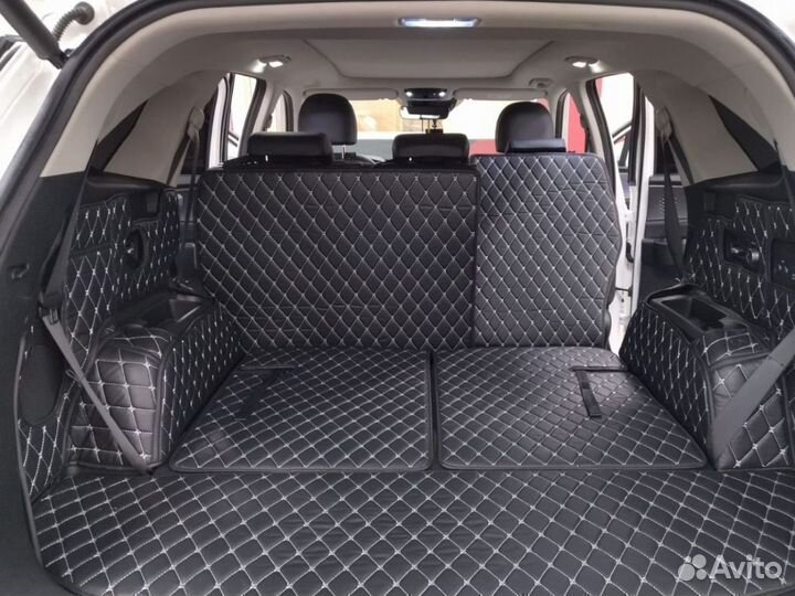 3d коврики в багажник Corolla Rumion