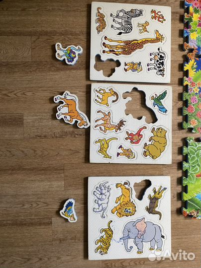 Пазл мягкий 32*32