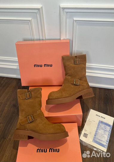 Ботинки женские Miu Miu