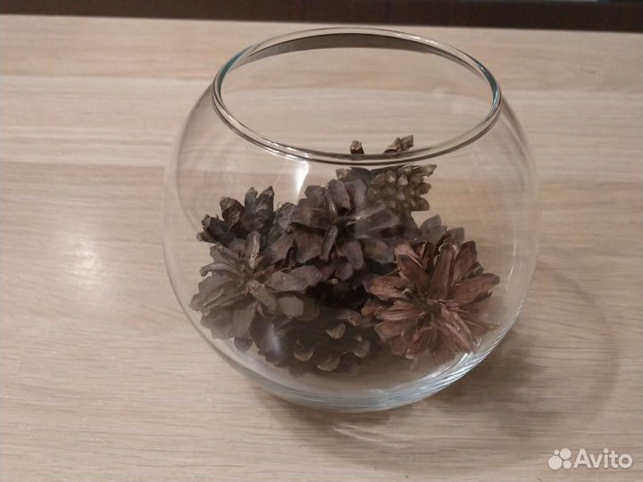 Ваза с декором/или без