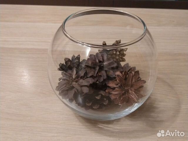 Ваза с декором/или без