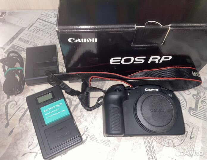 Беззеркальный фотоаппарат Canon EOS RP Body
