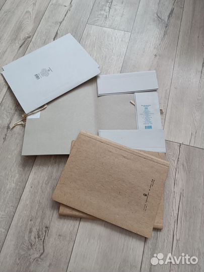 Папка скоросшиватель Дело и на завязках картон