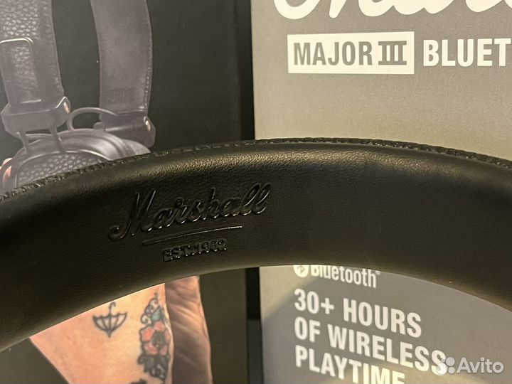 Наушники Marshall Major III 3 Bluetooth 30 часов