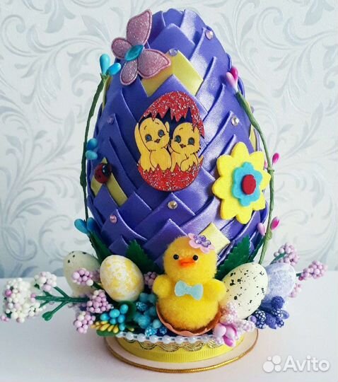 Яйцо пасхальное ручная работа