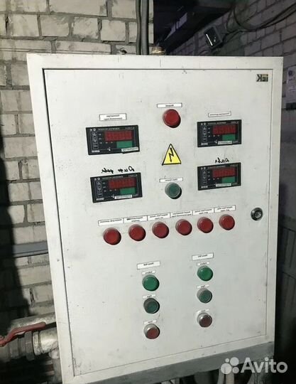Щит управления для печи полимеризации