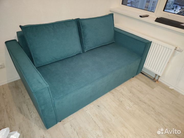 Диван Лофт зеленый