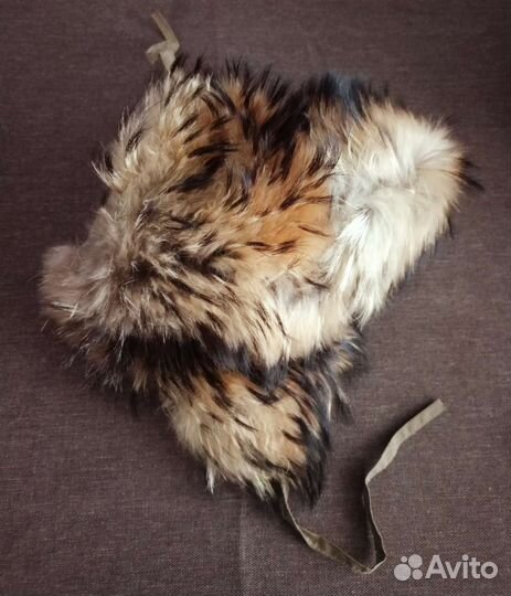 Шапка для мальчика с натуральным мехом