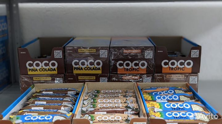 Батончик кокосовый coco 40г / Snaq Fabriq