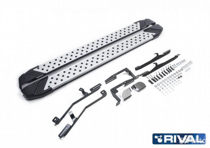 Пороги-подножки KIA Sorento 2012-2020 г.в. Bmw-Sty