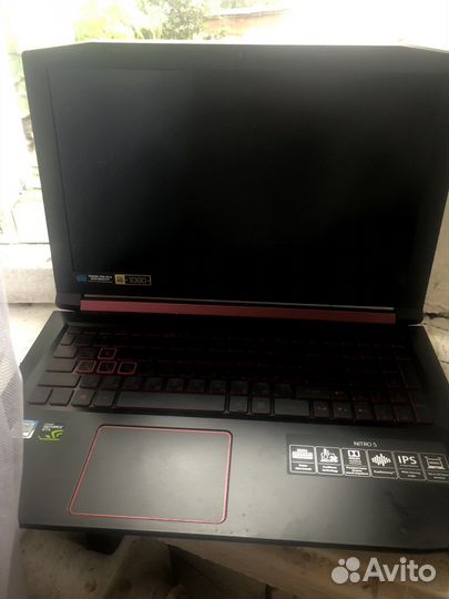 Игровой ноутбук Acer nitro 5 на gtx 1050ti