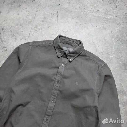 Рубашка плотная carhartt chase оригинал