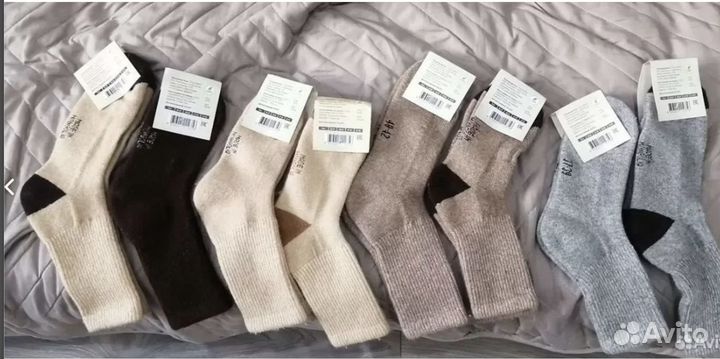 Носки Монгольские из верблюжей шерсти Новые 4