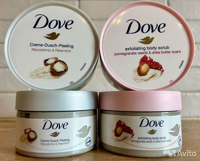 Крем-скраб для тела Dove, 225 мл (Словакия)