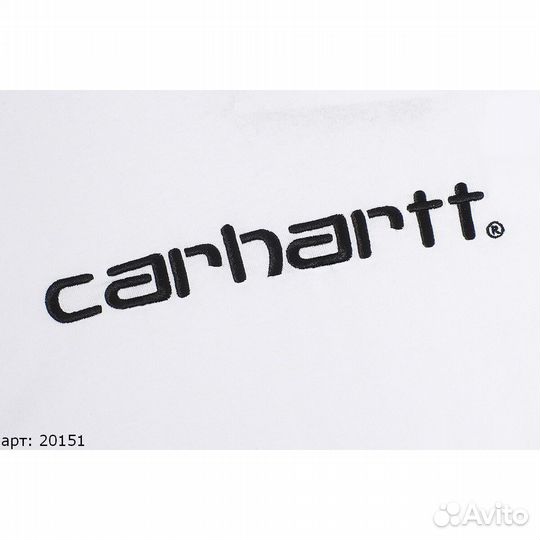 Футболка carhartt no logo белая