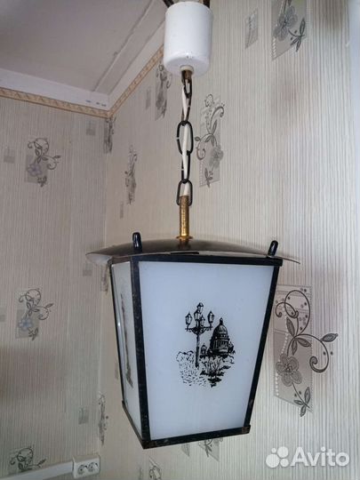Светильник подвесной винтаж