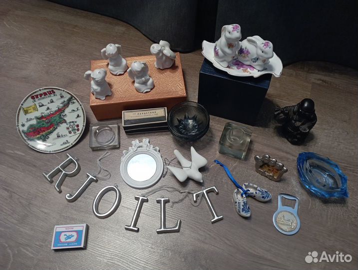 Ёлочные игрушки, сувениры, посуда, декор