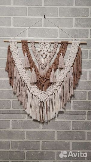 Макраме панно