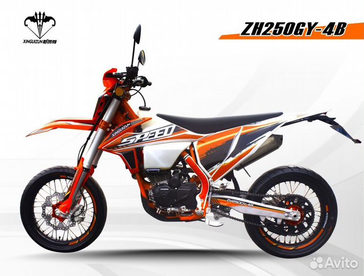 Мотоцикл XGZ ZH250GY-4B-PR250-EFI