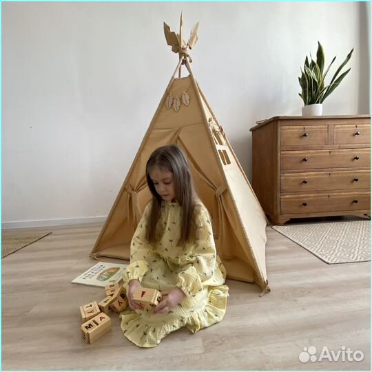 Детская игровая палатка вигвам