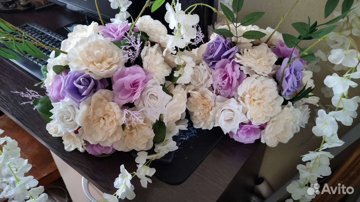 Свадебные украшения на стол