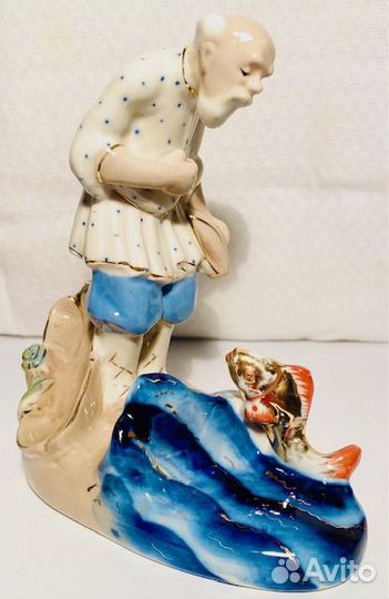 Статуэтки Гжель 1950-60г