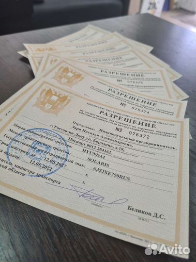 Лицензии такси, без оформления ип, срок 5 дней